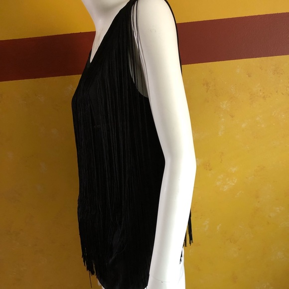 Generation Love - ❤️ black fringe tank top - Picture 4 of 8